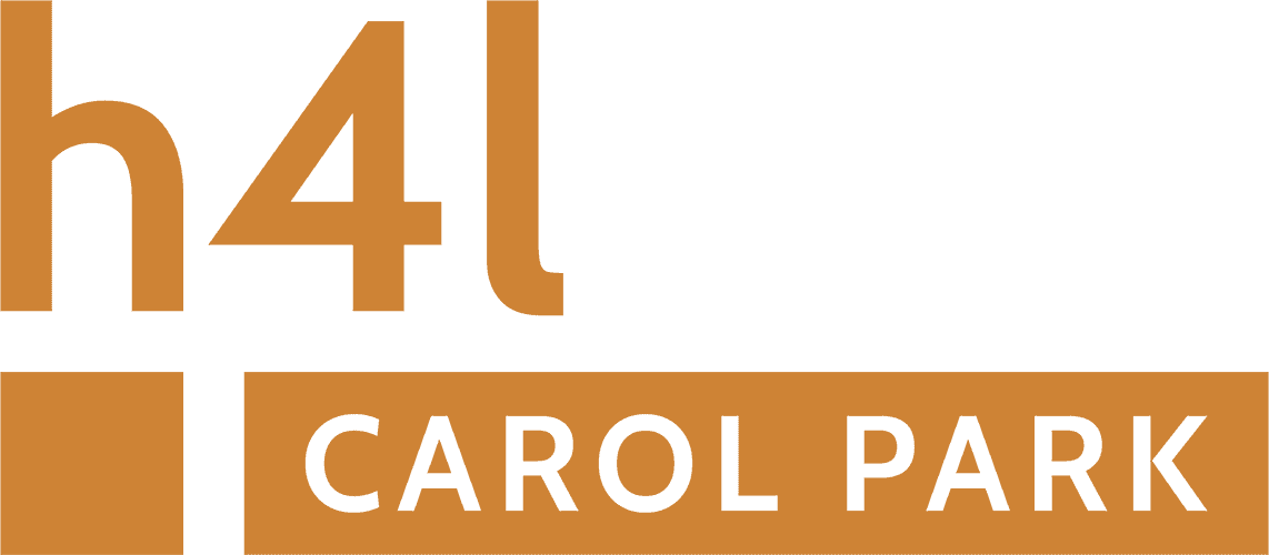 h4l CAROL PARK logo color