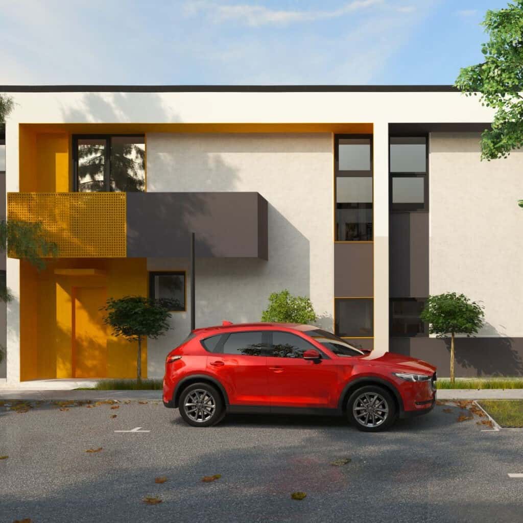 h4l WEST GARDEN, green and pure life, h4l, exterior rendering
