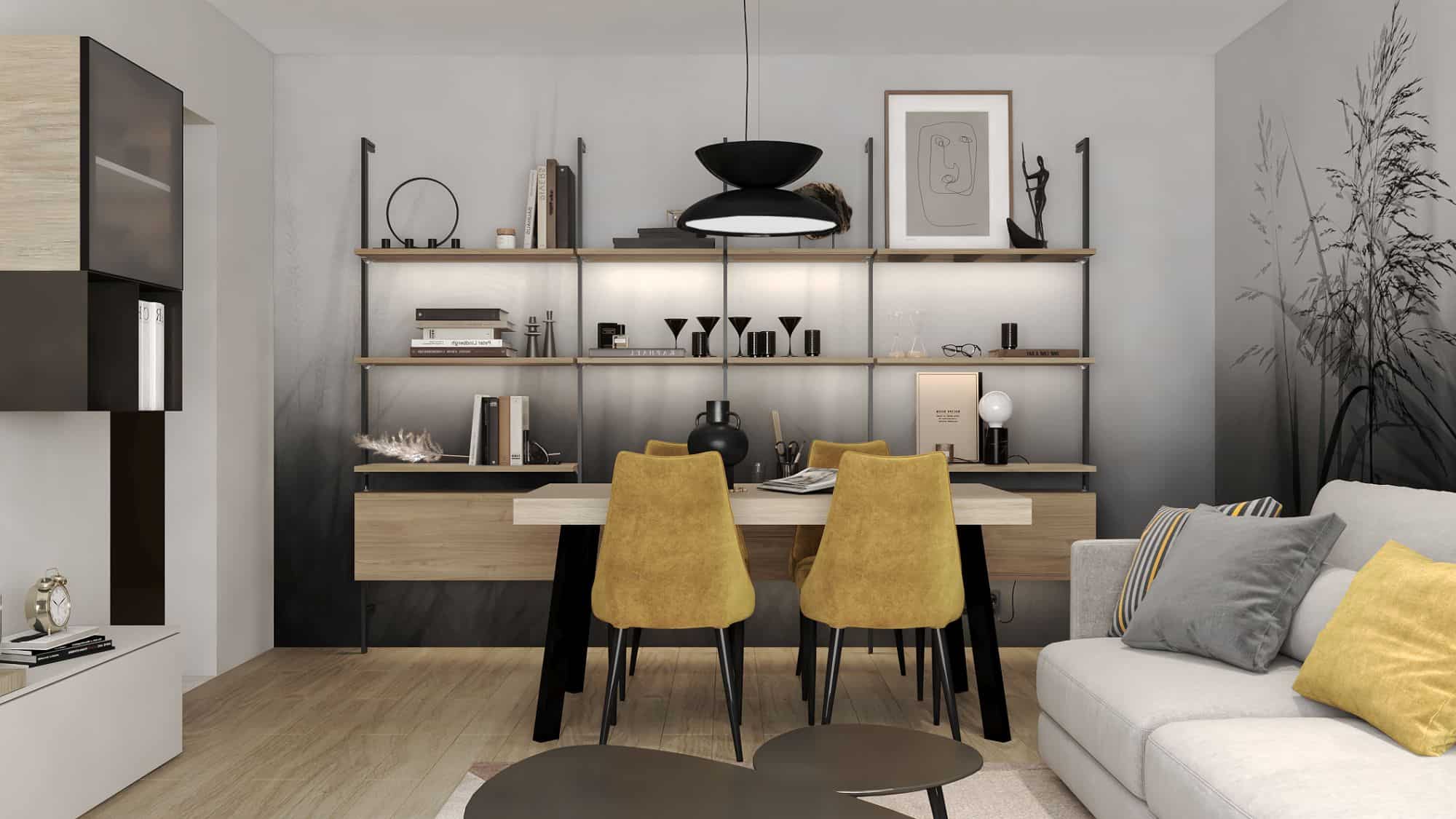 h4l MILLENNIUM randare A3.4 interior, apartamente de vânzare București