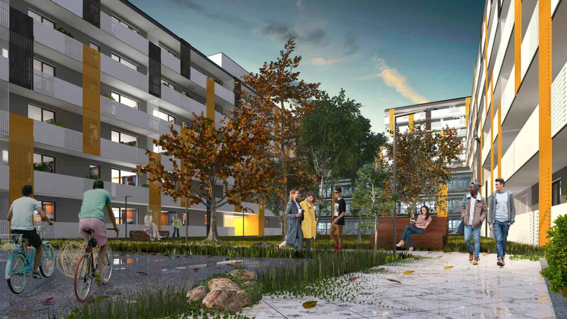 Arhitectura de tip rezilient sau cum pregătim clădirile pentru schimbările climatice 3 h4l, home 4 life, cartiere care însuflețesc viața, h4l HOLBAN, cum pregătim clădirile pentru schimbările climatice
